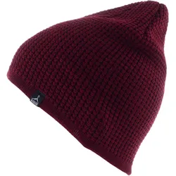 Wintermütze Seeker Fein Strickmütze Unisex Beanie Mütze Wollmütze Merino Wolle rot No Size