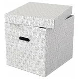 Esselte Aufbewahrungsbox Home Cube 32 x 36,5 x 31,5 cm 3-tlg. weiß