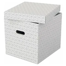 Esselte Aufbewahrungsbox Home Cube 32 x 36,5 x 31,5 cm 3-tlg. weiß