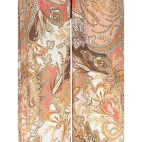 Monari Palazzo-Hose mit Paisleymuster Mehrfarbig 36