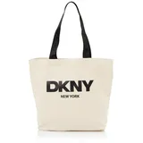 DKNY Izzy Tote Shopper Baumwolle Beige