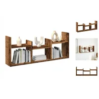 VidaXL Wandschrank 100x18x40 cm Altholz-Optik Holzwerkstoff