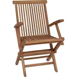 MiaMöbel Klappstuhl Teak 57 x 60 x 89 cm