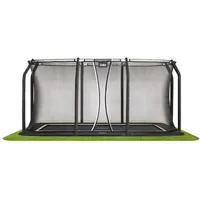 SALTA Bodentrampolin Royal Base Ground 305 x 214 cm schwarz + Netz