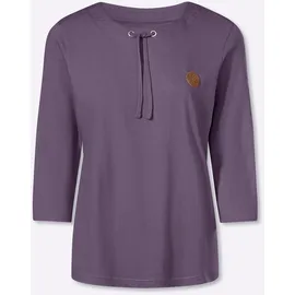 Sieh an! 3/4-Arm-Shirt in feige | Gr.: 42
