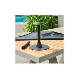 Siena Garden Abdeckhaube für Abstandshalter 50 x 20 x 12,5 cm Kunststoff schwarz