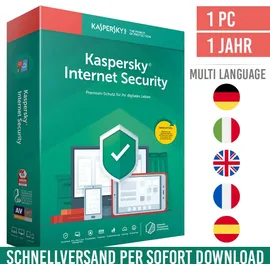 Kaspersky Lab Internet Security 2019 ESD DE Win Mac Android iOS