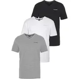 H.I.S. V-Shirt grau XXXL