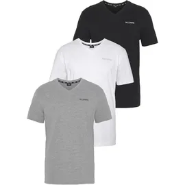 H.I.S. V-Shirt grau XXXL