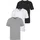 H.I.S. V-Shirt grau XXXL