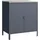 casa.pro Bolognano Schrank 92 x 80 x 50 cm Dunkelgrau