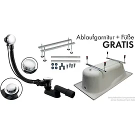 Badland Eckbadewanne 140 x 140 cm (Standard)