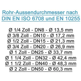 Tucai Edelstahl Panzerschlauch 1/2' Zoll Bogen 70cm 700mm Flexschlauch