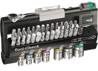 Tool-Check Automotive 1, 38-teilig, Bit-Satz - schwarz, inkl. Bit-Ratsche