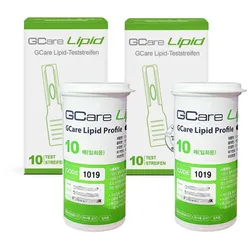Gcare LIPID Gesamtcholesterin Teststeifen 20 Stück 20 St