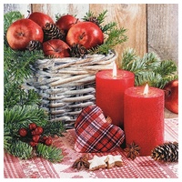 Home fashion Home Fashion®, Hygge Moments, Lunch-Servietten aufgefaltetes Maß