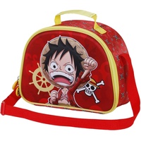 Karactermania One Piece Luffy-3D Frühstückstasche, Rot