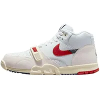 NIKE Damen Shox Q'Vida, White University Red Black 100, 44.5 EU - 44.5 EU