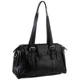 Spikes & Sparrow Bronco schwarz Leder