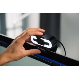 Verbatim Webcam mit Mikro+Licht AWC-02