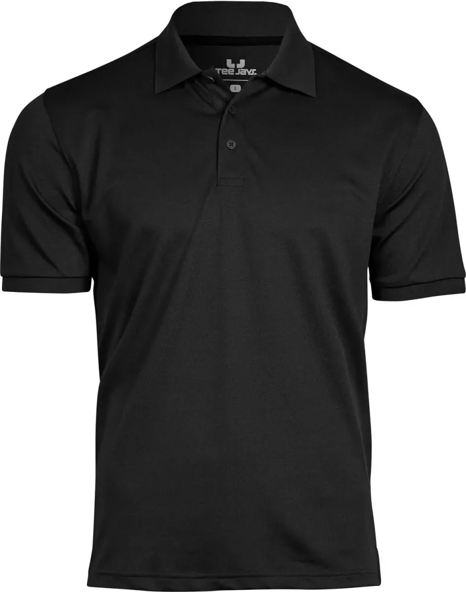 Tee Jays Herren Club Piqué Polo 7000 black XL