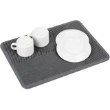 Wenko Abtropfplatte Damon 40 x 30 cm grau