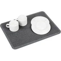 Wenko Abtropfplatte Damon 40 x 30 cm grau