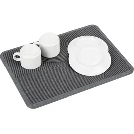 Wenko Abtropfplatte Damon 40 x 30 cm grau