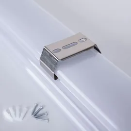 V-Tac LED Wannenleuchte 48 Watt LED Feuchtraumleuchte LED Röhre 150 cm Garage Werkstattleuchte kaltweiß, 5760lm 6500K, 8er Set