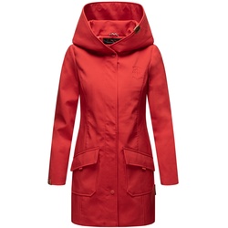 MARIKOO Damen Outdoor Winter Softshelljacke Regenjacke mit großer Kapuze Mayleen