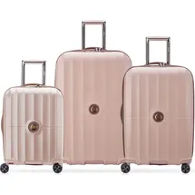 Delsey Carrousel Koffer-Set 3-tlg. pink/rosa