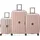 Delsey Carrousel Koffer-Set 3-tlg. pink/rosa