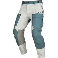 Klim Jackson Textilhose - Hellgrau/Grau/Petrol / 30