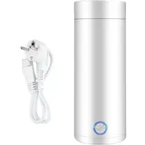 400-ml-mini-wasserkocher Und Mini-thermoskanne, Tragbarer Elektrischer Wasserkocher, Reise-wasserkocher, 4 Minuten Schnellkochzeit, 3-in-1 Mit Edelstahl-innenbeschichtung (304)