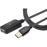 EFB USB 2.0 20 m Schwarz