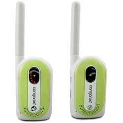 Babyphone Maternal Instinct bis 1,3 km Reichweite, Empfänger mit Gürtelclip grün