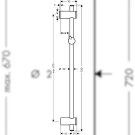Hansgrohe Unica Reno Chrom