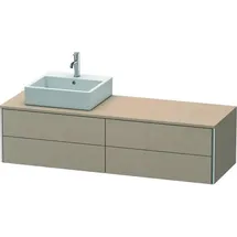 Duravit XSquare Waschtischunterbau wandhängend XS4914, 4 Schubkästen, 1600 x 548mm × 40 × 54,8 cm,