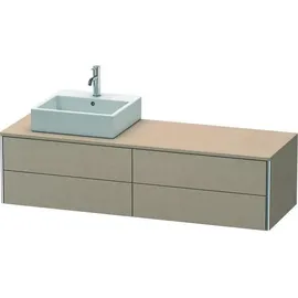 Duravit XSquare Waschtischunterbau wandhängend XS4914, 4 Schubkästen, 1600 x 548mm × 40 × 54,8 cm,