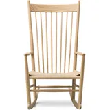 Fredericia Wegner J16 Rocking Chair, eiche geseift / naturgeflecht