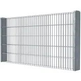 Floraworld Zaungabione Basis-Set zum Einbetonieren Verzinkt 123 cm