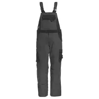 FHB Latzhose ECKHARD Twill 300, - anthrazit/schwarz