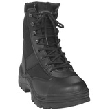 Sicherheit Taktisch Kampf Polizei Patrouillieren Schwarz Herren Stiefel Wandern