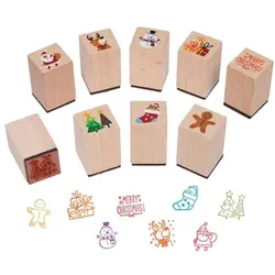 GOKI Stempel Weihnachten (8er Set)