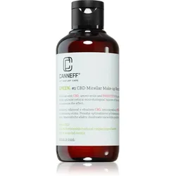 Canneff Green CBD Micellar Make-up Remover reinigendes Mizellenwasser zum Abschminken 200 ml