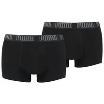 Puma Basic Boxershorts black S 2er Pack