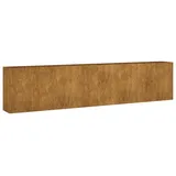 vidaXL Hochbeet Pflanzkübel Gemüsebeet Pflanzkasten 360 x 40 x 80 cm Braun