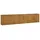 vidaXL Hochbeet Pflanzkübel Gemüsebeet Pflanzkasten 360 x 40 x 80 cm Braun