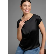 LAURA SCOTT Shirtbluse in schwarz | Gr.: 40