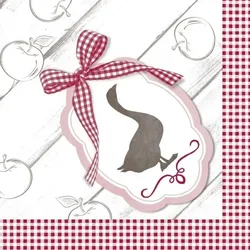 Mank Serviette Airlaid Gänse-Essen, 40 x 40 cm, 50 Stück